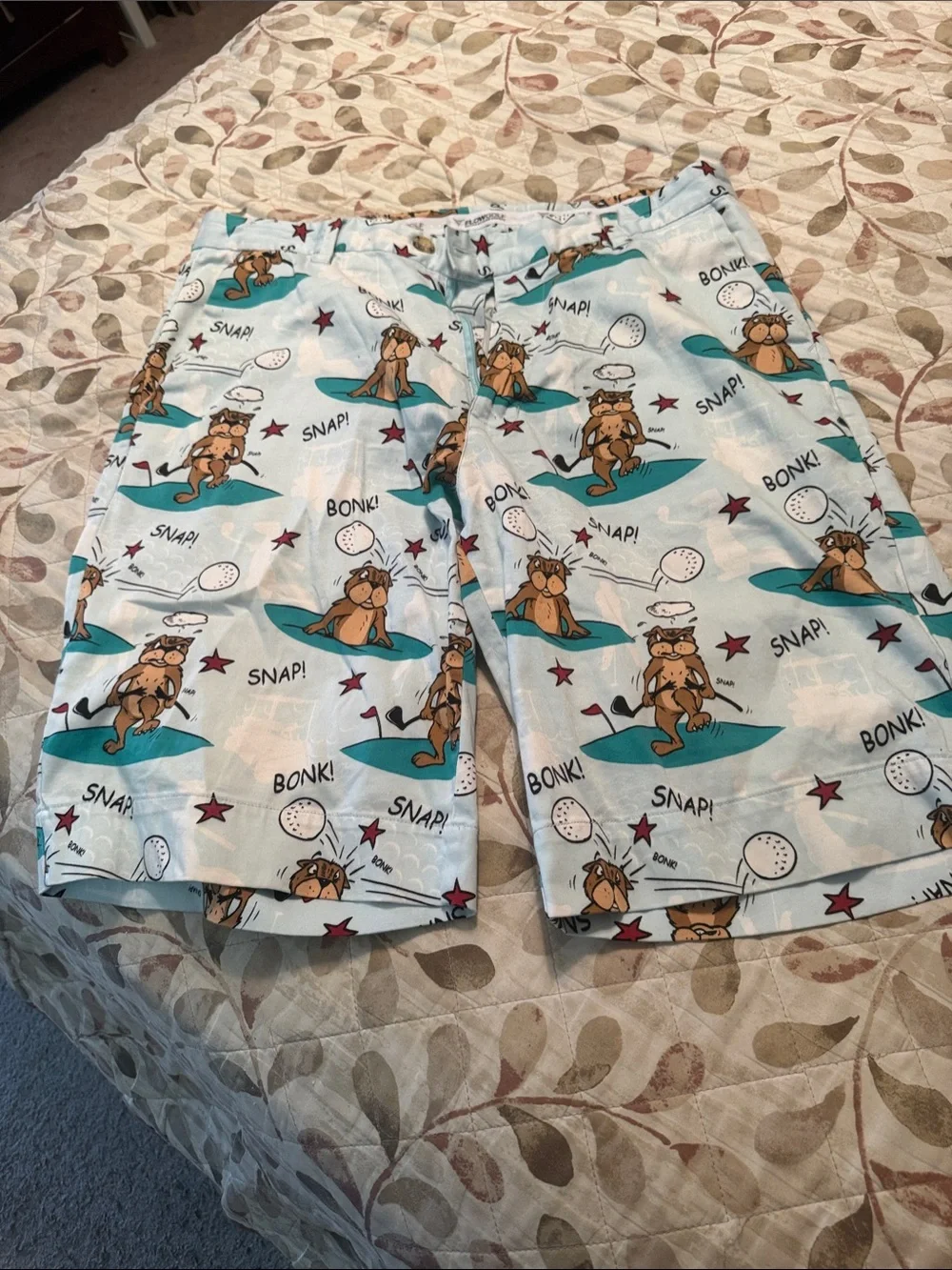 Light Blue FlowGolf Shorts